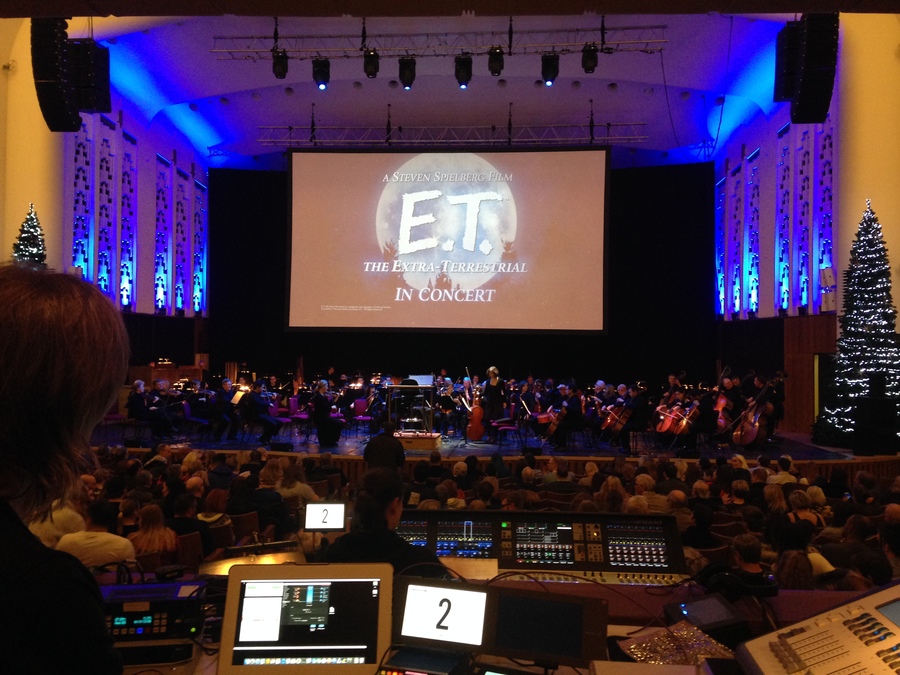 E.T. The Extra-Terrestrial: Film with Live Orchestra!, 2017, Royal Liverpool Philharmonic Orchestra at Liverpool Philharmonic Hall.